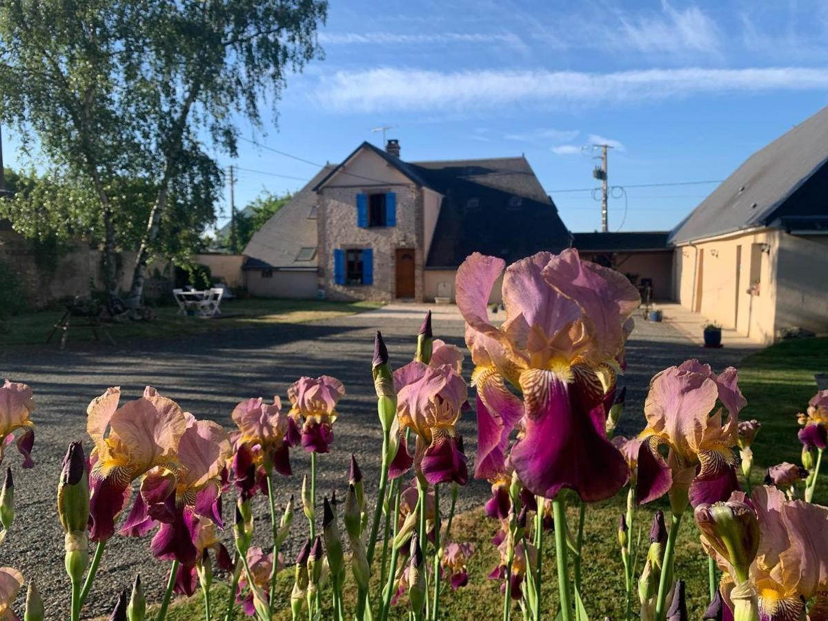 Les Logis Du Breuil Bed & Breakfast Marchéville Dış mekan fotoğraf